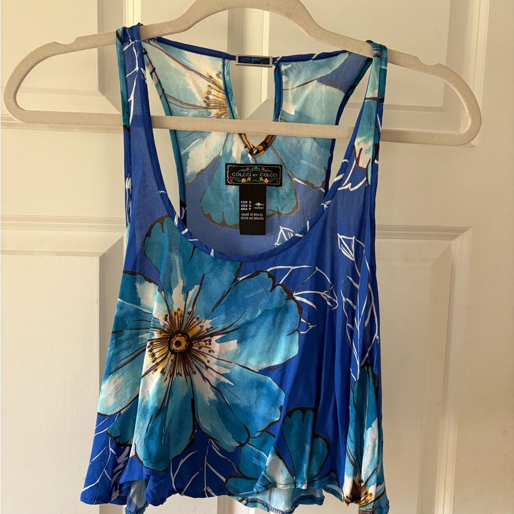 Women's Floral Tank Top